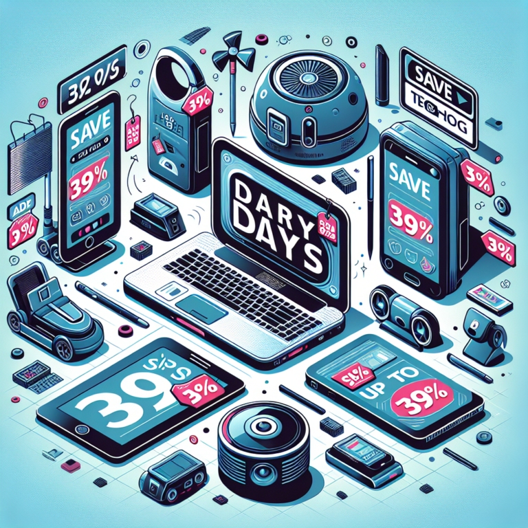 Darty days : économisez jusqu’à 39% sur les dernières technologies