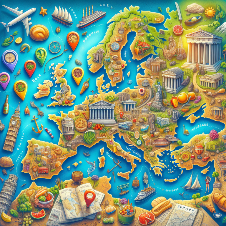 Découverte de la Grèce et au-delà : les 10 destinations européennes les plus recherchées