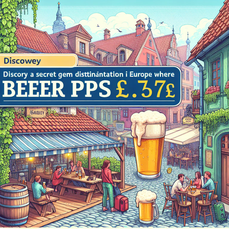 Découverte d’une destination secrète en Europe où la bière coûte seulement 1,75 £ | Actualités voyage