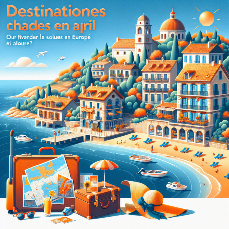 Destinations chaudes en avril : Où trouver le soleil en Europe et ailleurs ?