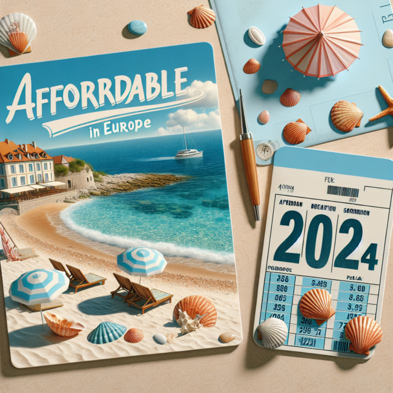 Destinations de plage abordables en Europe pour votre voyage de 2024