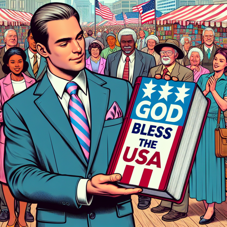 Donald Trump vend des bibles « God Bless the USA » à l&rsquo;approche de Pâques