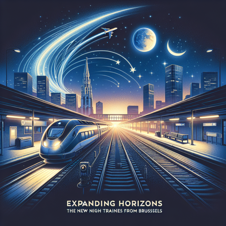 Élargissement des horizons : les nouvelles lignes de train de nuit depuis Bruxelles