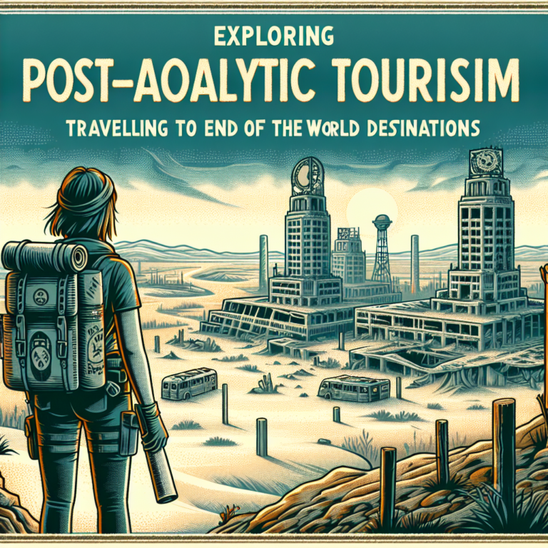 Exploration du tourisme post-apocalyptique : voyager vers les destinations de fin du monde