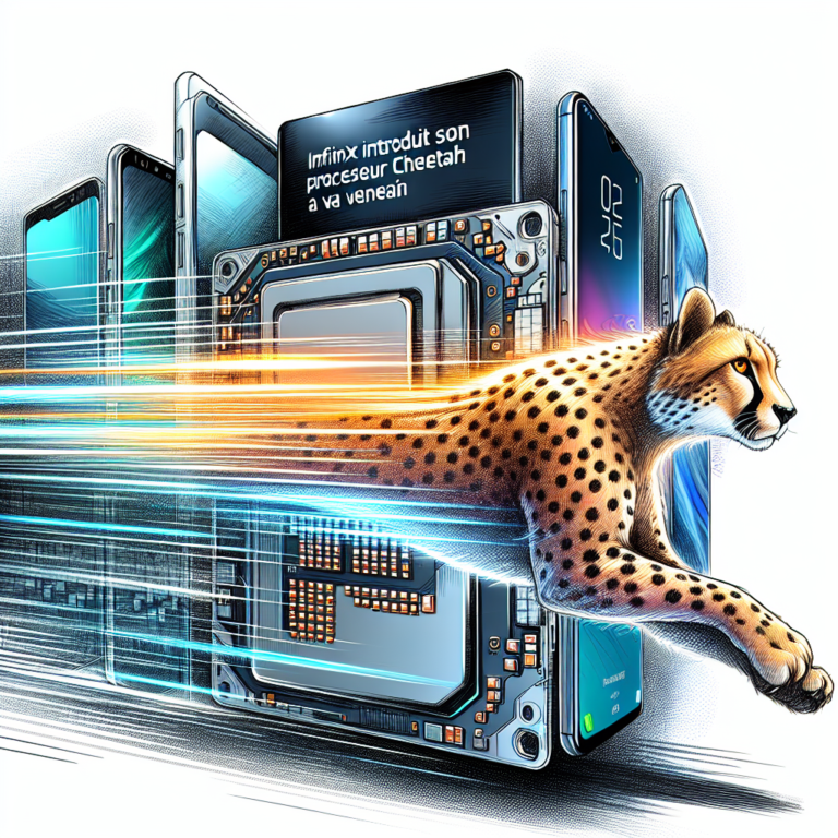 Infinix introduit son nouveau processeur Cheetah X1 avec les smartphones à venir