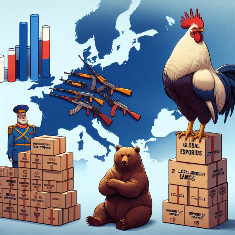 L&rsquo;Europe double presque ses importations d&rsquo;armes, la France devient le deuxième plus grand exportateur mondial, dépassant la Russie