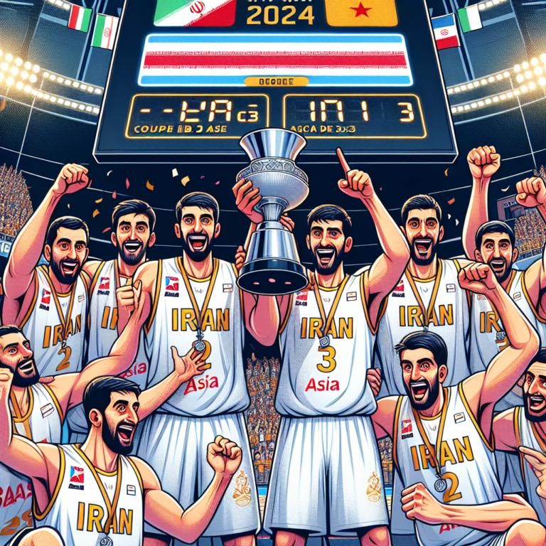 L&rsquo;Iran décroche la deuxième place à la Coupe d&rsquo;Asie FIBA 3×3 de 2024
