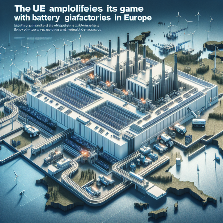 L&rsquo;UE renforce son jeu avec les gigafactories de batteries en Europe