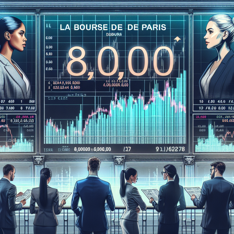 - 1 La Bourse de Paris débute la semaine sous les 8.000 points : tendances et conseils