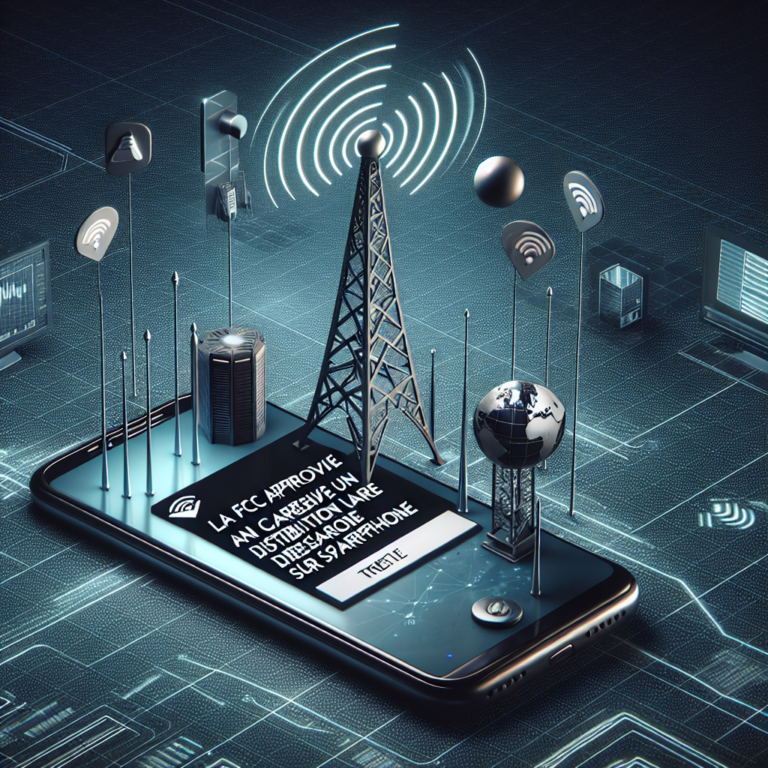 La FCC approuve un cadre réglementaire pour la diffusion directe sur smartphone