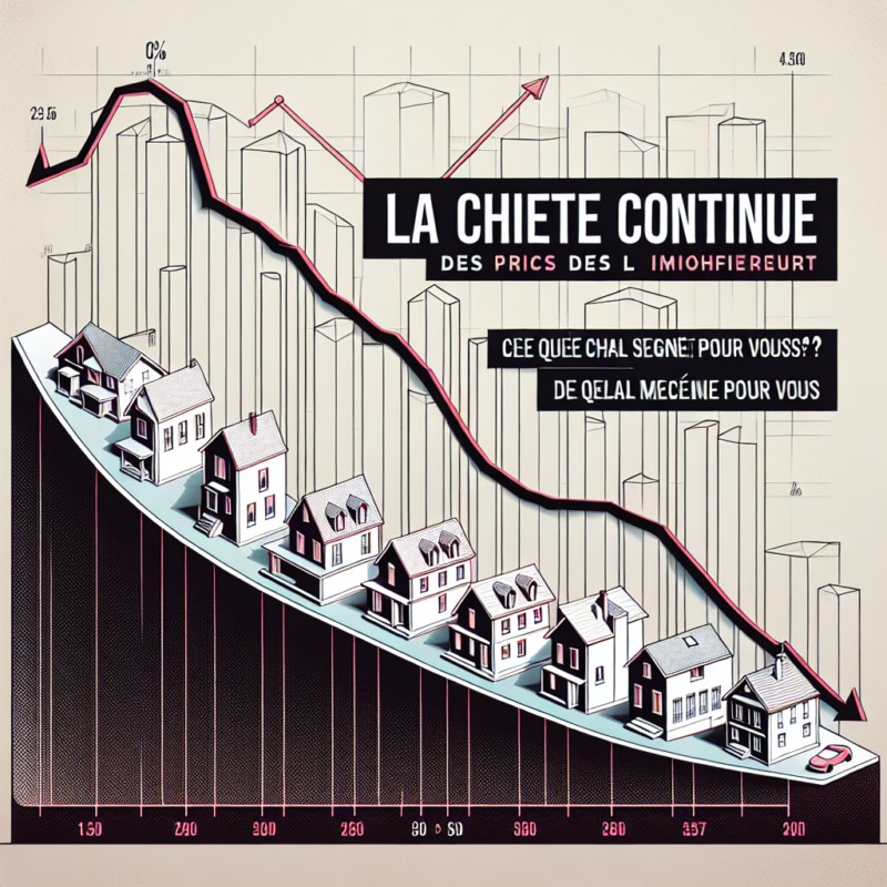 La chute continue des prix de l'immobilier : ce que cela signifie pour vous