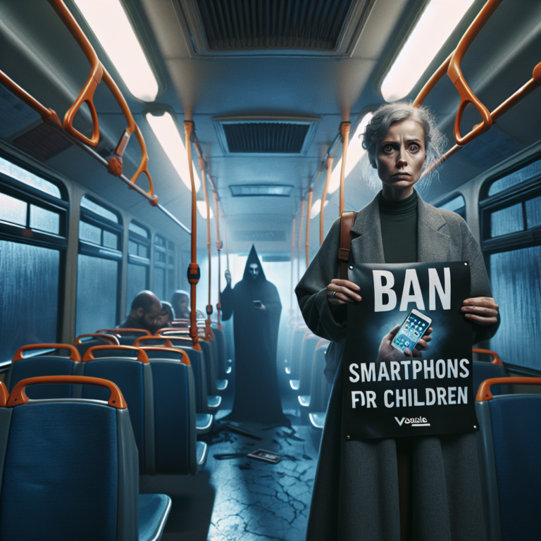 La mère d&rsquo;une victime d&rsquo;agression brutale dans un bus soutient l&rsquo;appel des parents à interdire les smartphones pour enfants