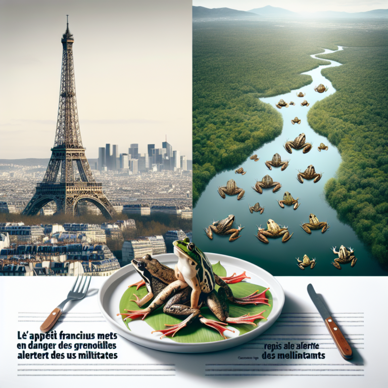 L&rsquo;appétit français pour les cuisses de grenouilles met en danger des espèces asiatiques, alertent des militants