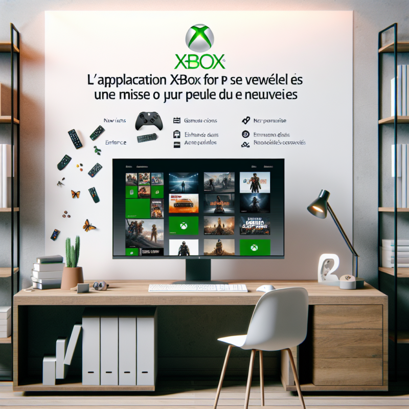 L'application Xbox pour PC se renouvelle avec une mise à jour pleine de nouveautés