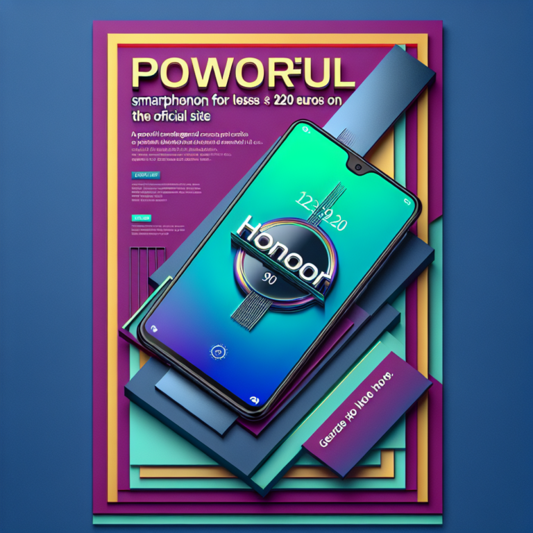 Le Honor 90 Lite, un smartphone puissant à moins de 220 euros sur le site officiel