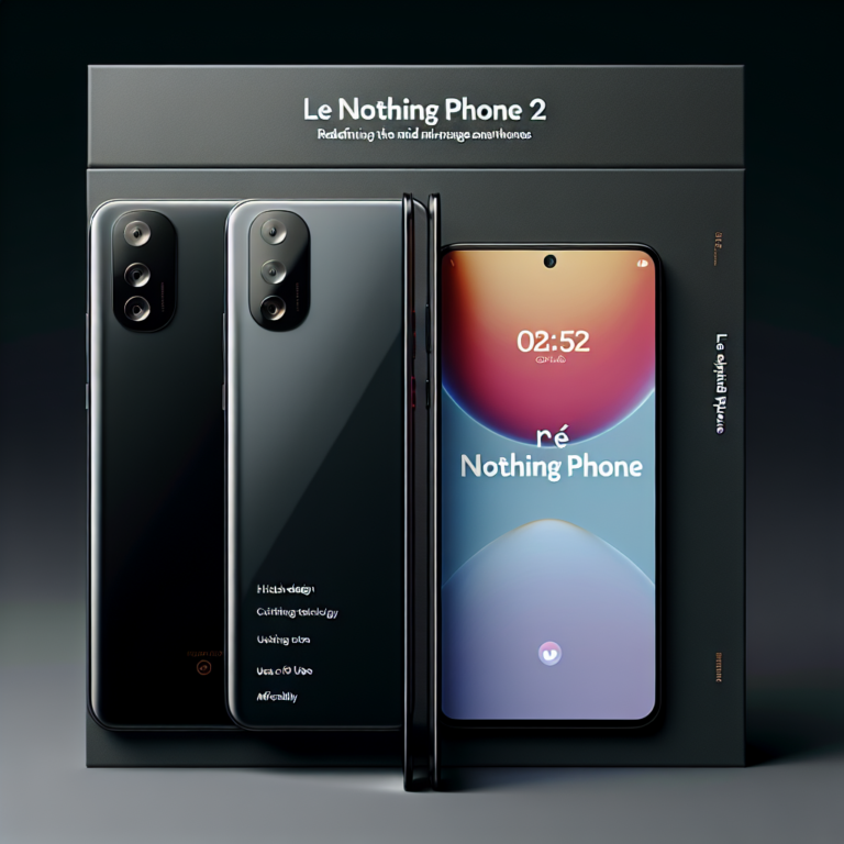 Le Nothing Phone (2a) redéfinit les standards des smartphones de milieu de gamme