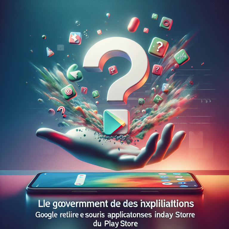Le gouvernement exige des explications : Google retire plusieurs applications indiennes du Play Store