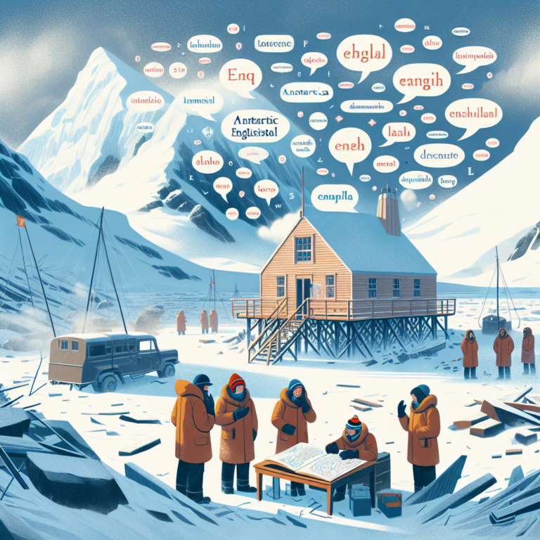 Le langage de l&rsquo;Antarctique : découverte de l&rsquo;anglais antarctique