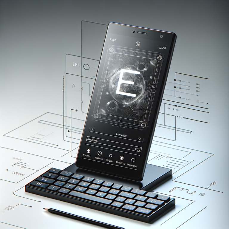 Le smartphone minimaliste à encre électronique avec clavier intégré : la nouvelle tendance tech