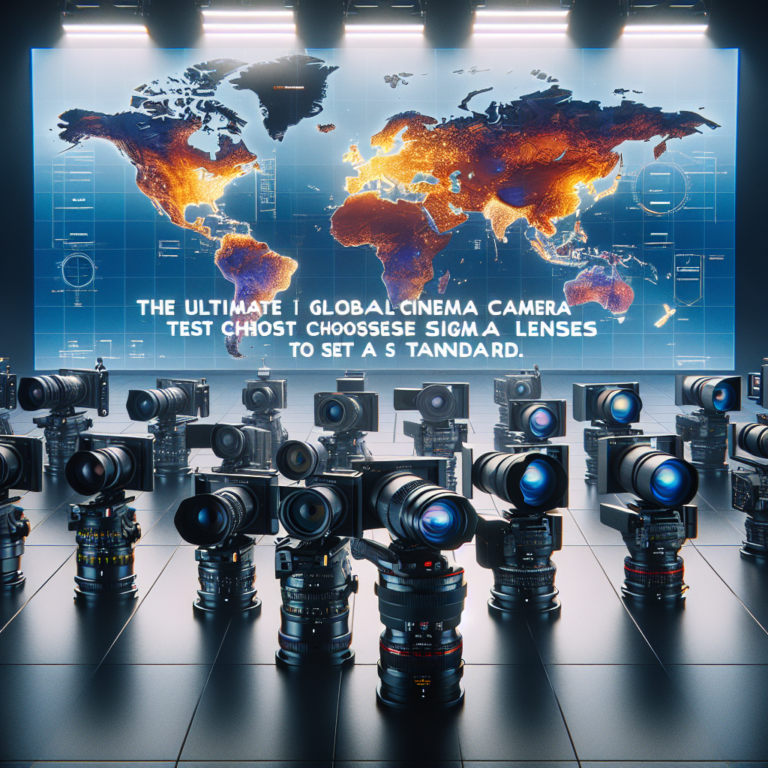- 6 Le test ultime des caméras de cinéma du monde choisit les objectifs Sigma pour établir un standard