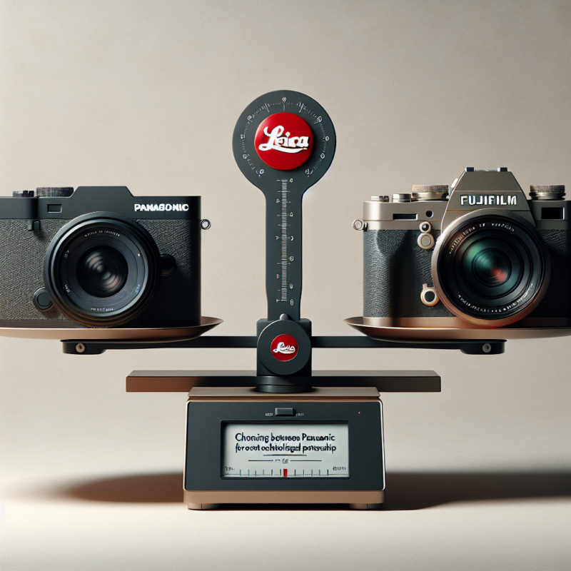 - 1 Leica : choisir entre Panasonic et Fujifilm pour un partenariat technologique optimal