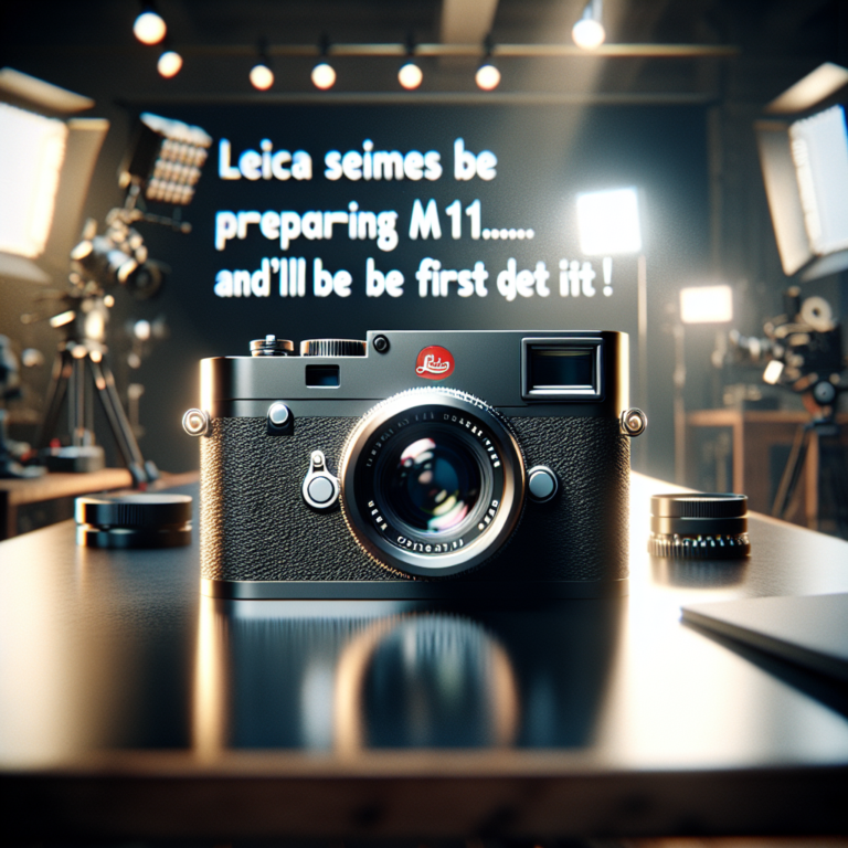 - 11 Leica semble préparer un M11-D… et je serai le premier à me le procurer !