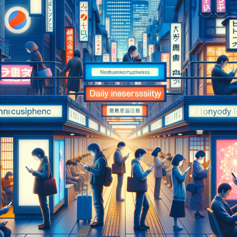 L’emprise des smartphones sur les Japonais : entre dépendance et nécessité quotidienne