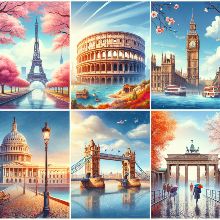Les 5 meilleures villes européennes à visiter : destinations et périodes idéales