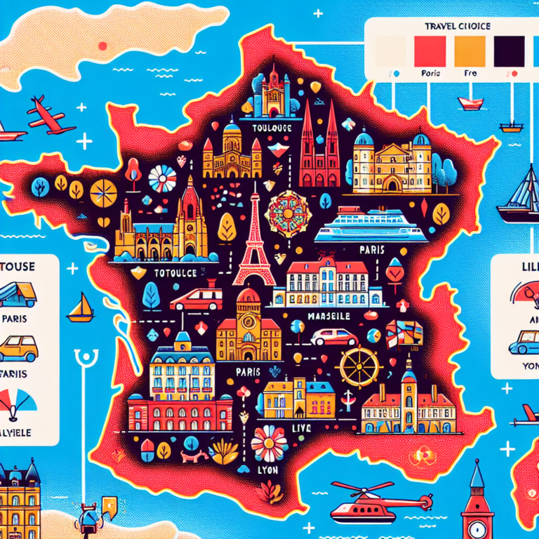 Les choix de destinations varient entre Toulousains, Parisiens et les habitants de Marseille, Lille et Lyon