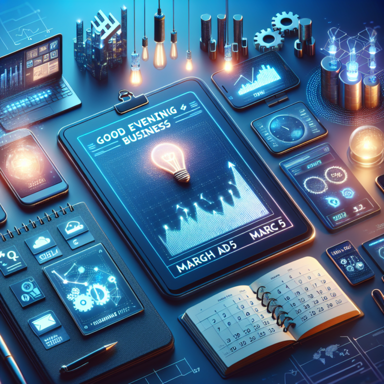 - 36 Les dernières tendances technologiques et conseils pratiques du Good Evening Business du 5 mars