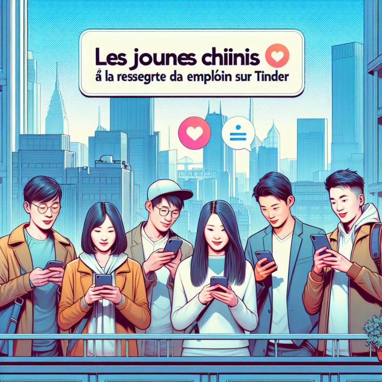 Les jeunes Chinois à la recherche d’emploi sur Tinder