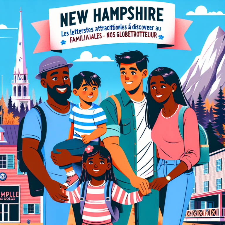 Les meilleures attractions familiales à découvrir au New Hampshire en 2024 • Nos Globetrotteurs