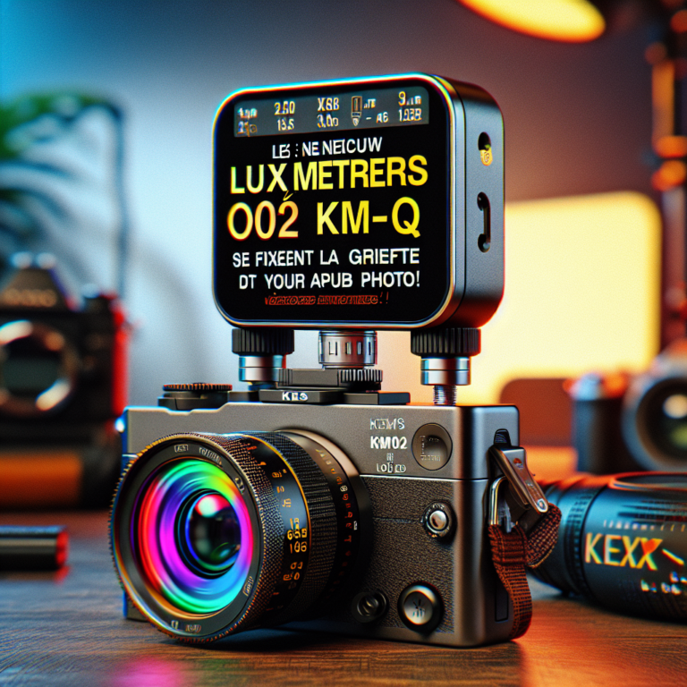 - 13 Les nouveaux luxmètres KEKS KM02 OLED et KM-Q : se fixent directement sur la griffe de votre appareil photo !