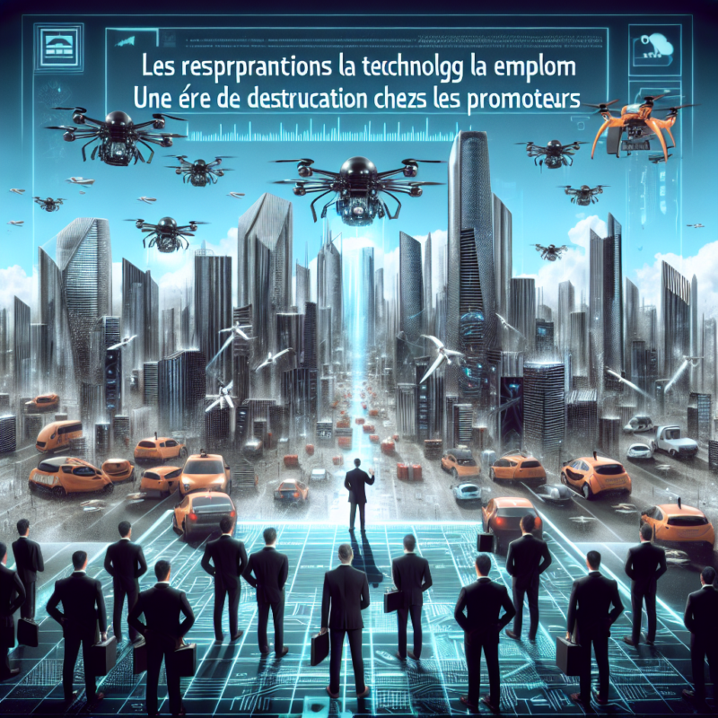 - 1 Les répercussions de la technologie sur l'emploi : une ère de destruction chez les promoteurs