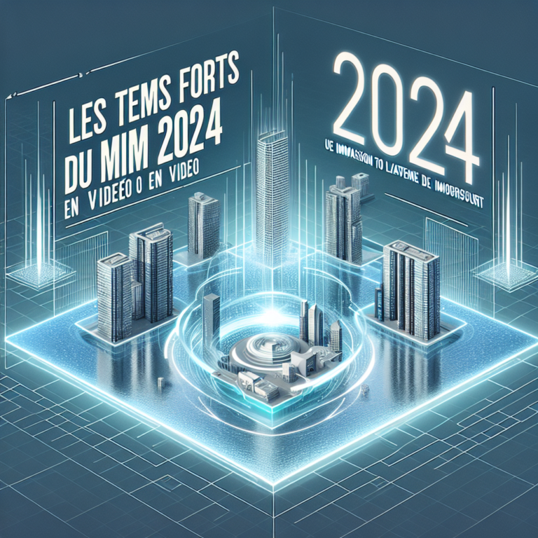 - 38 Les temps forts du Mipim 2024 en vidéo : une immersion dans l’avenir de l’immobilier