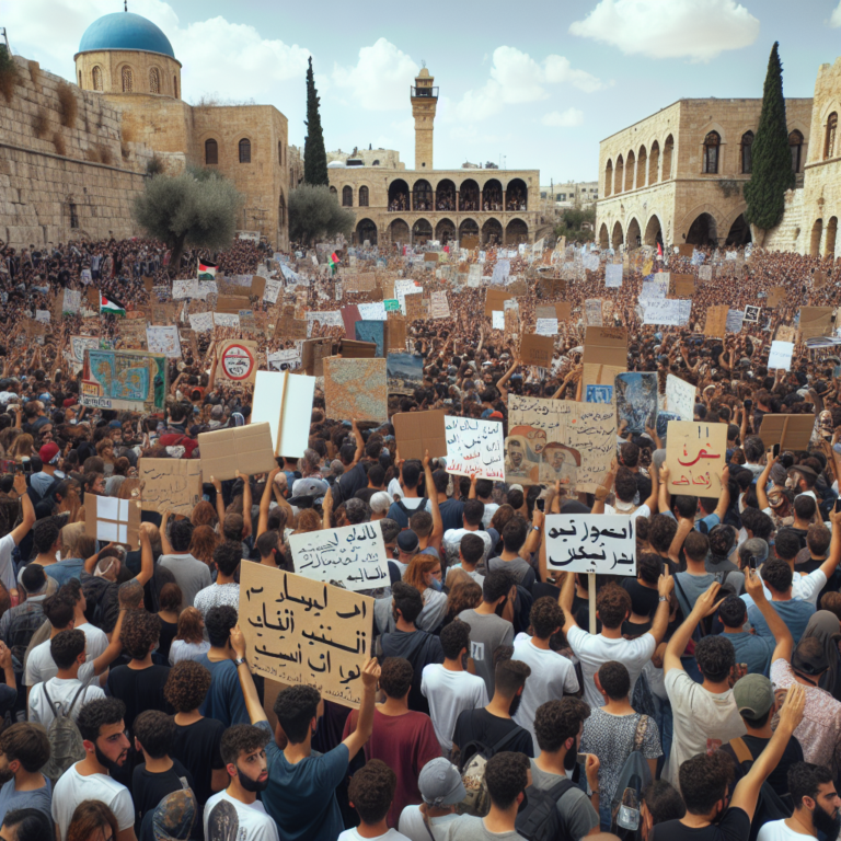 Manifestation massive contre Netanyahu en Israël : un mouvement populaire prend de l&rsquo;ampleur