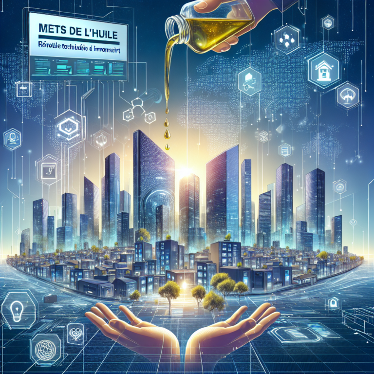 - 5 Mets de l’huile : révolution technologique dans l’immobilier