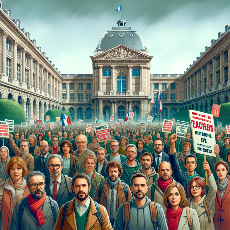 - 1 Mobilisation continue des enseignants de Seine-Saint-Denis devant le ministère de l'Économie