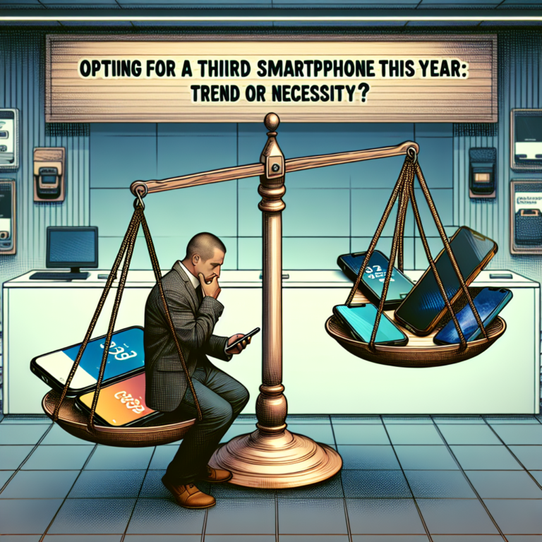 Opter pour un troisième smartphone cette année : tendance ou nécessité ?