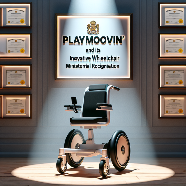 - 17 PlayMoovin’ et son fauteuil roulant innovant : une reconnaissance ministérielle