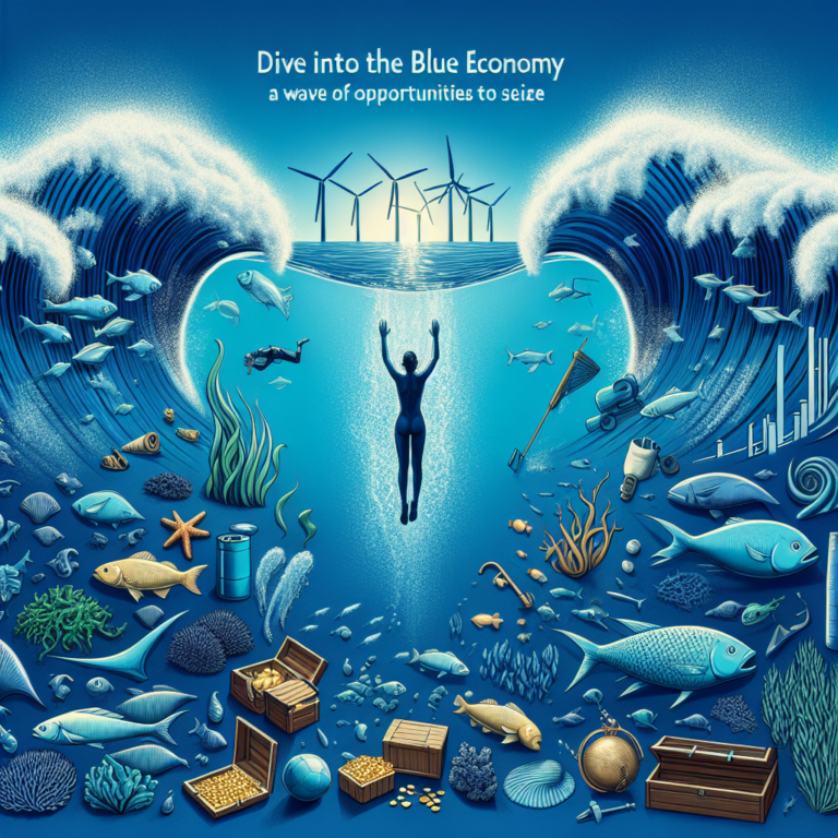 Plongez dans l&rsquo;économie bleue : une vague d&rsquo;opportunités à saisir