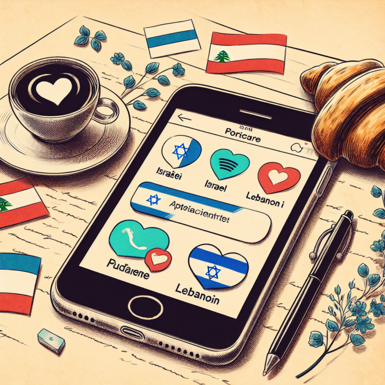Pourquoi les Israéliens et les Libanais reçoivent soudainement des correspondances sur les applications de rencontre