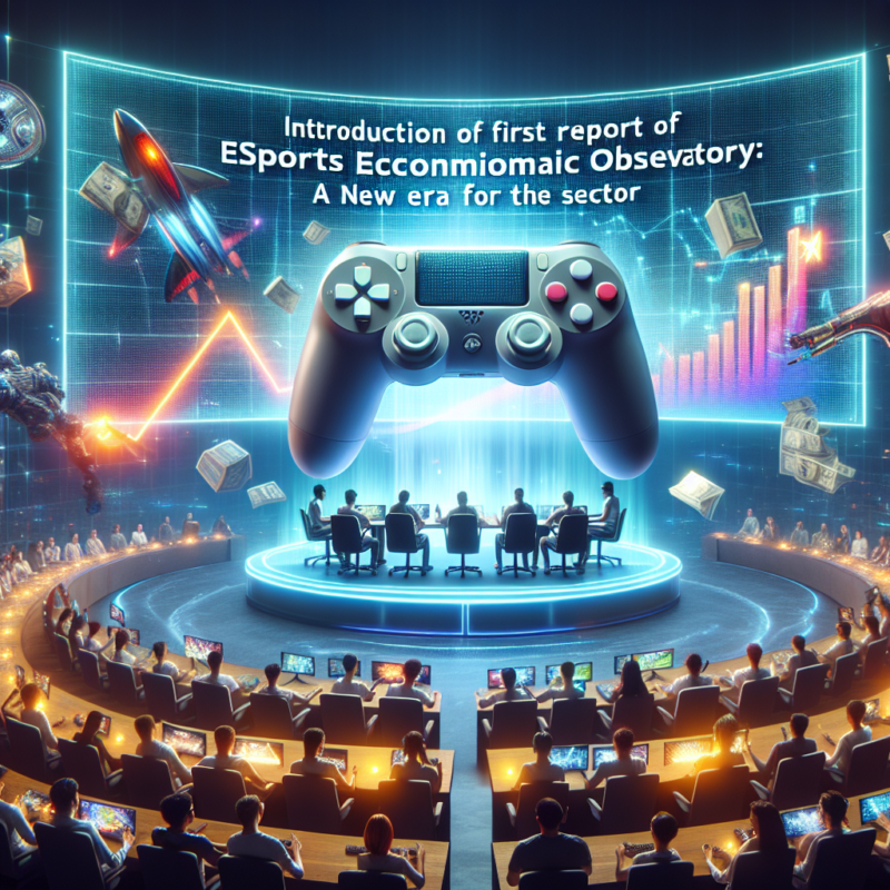 Présentation du premier rapport de l'Observatoire économique de l'esport : une nouvelle ère pour le secteur