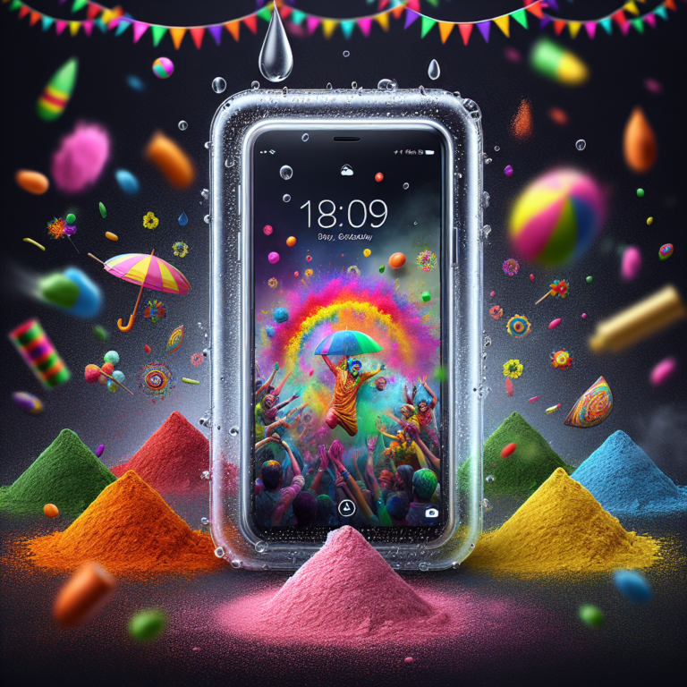 Protégez vos gadgets pendant Holi : conseils pour préserver votre smartphone durant les festivités