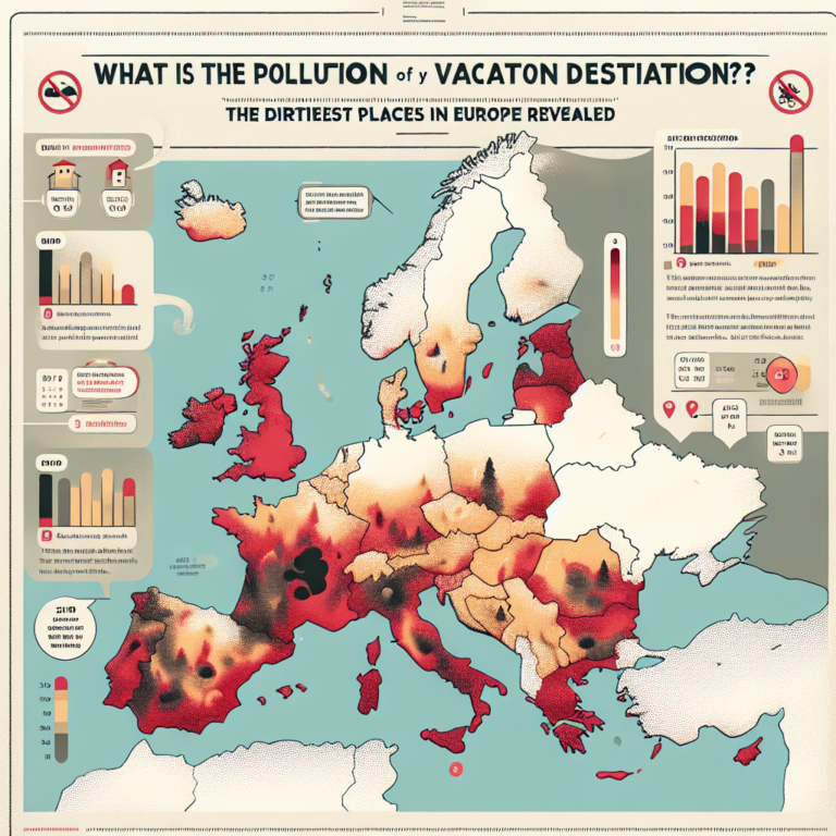 Quelle est la pollution de votre destination de vacances ? Les lieux les plus sales d’Europe dévoilés