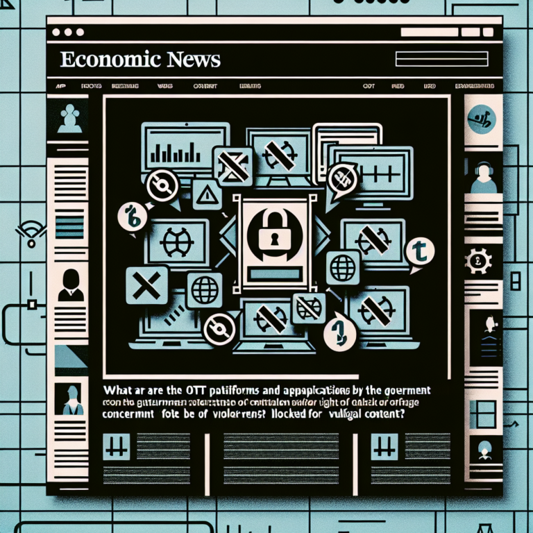 Quelles sont les plateformes OTT et applications bloquées par le gouvernement pour contenu vulgaire ? | Actualités économiques