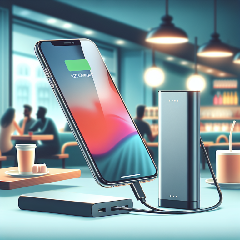 Rechargez facilement votre iPhone en déplacement avec cette batterie externe économique