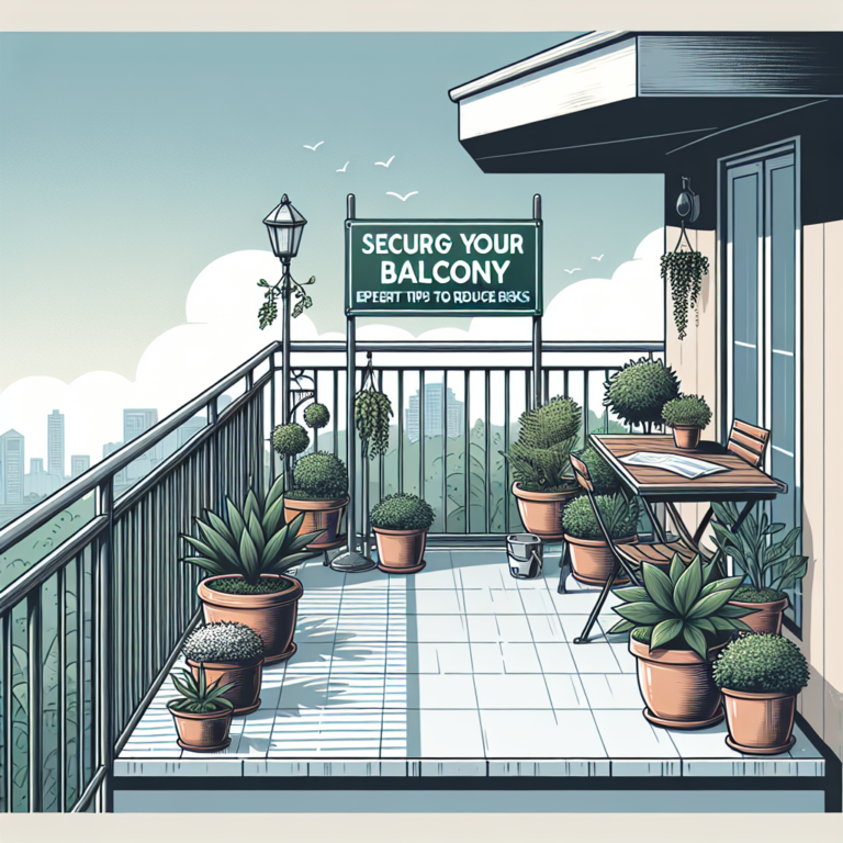 - 6 Sécuriser son balcon : conseils d’experts pour réduire les risques