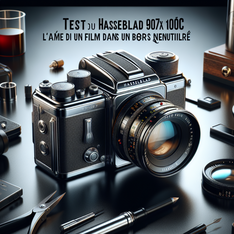 - 4 Test du Hasselblad 907X 100C : l’âme d’un film dans un corps numérique