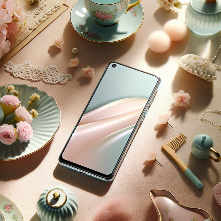 Trouvé : Un smartphone mignon pour compléter votre esthétique coquette